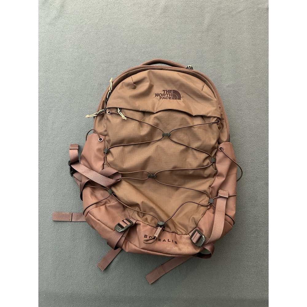 The North Face Borealis Backpack Coral Orange Rare